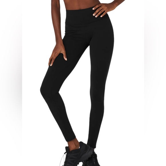 ALO Yoga Pants - Alo Winter Brush Nocturne Legging